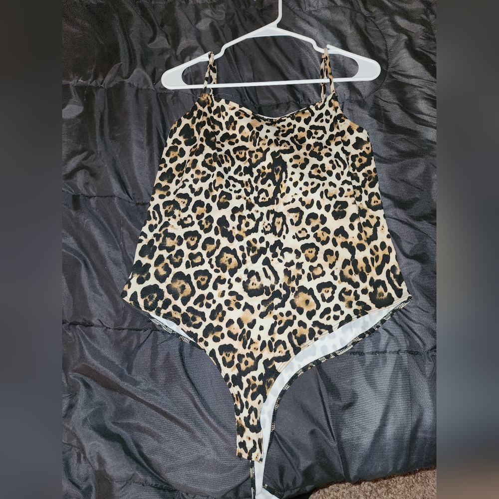 Cheetah bodysuit